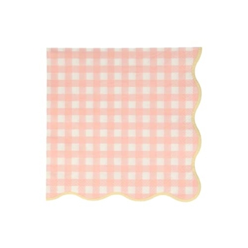 Meri Meri Large Gingham Napkins for Any Occasion