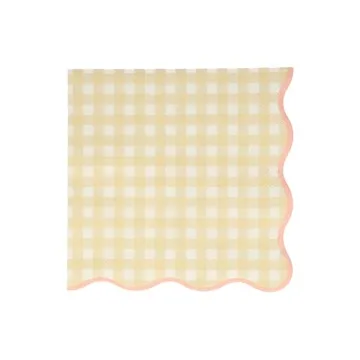 Meri Meri Large Gingham Napkins for Any Occasion