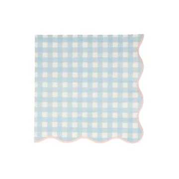 Meri Meri Large Gingham Napkins for Any Occasion