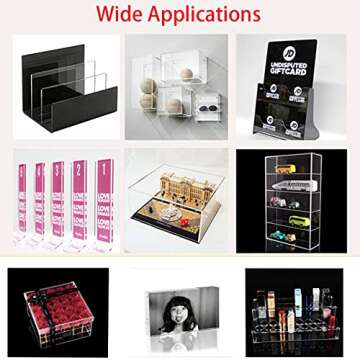 DARENYI Acrylic Sheets for Crafts, Frames & Art