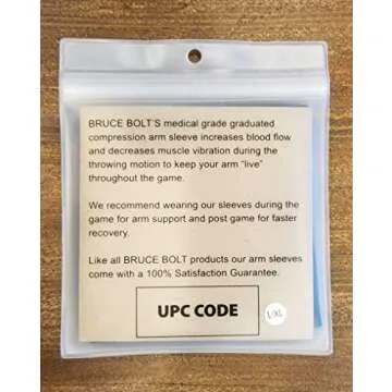 BRUCE BOLT Graduated Compression Arm Sleeve
