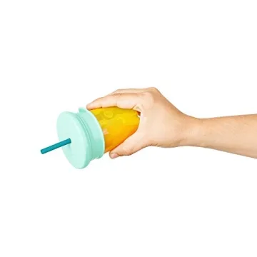 Boon Snug Silicone Sippy Cup Lids - Travel-Friendly Toddler Cups