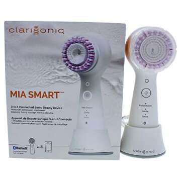 Clarisonic Mia Smart | Anti-Aging Skincare Device and Facial Cleansing Brush | Skin Tightening and P...