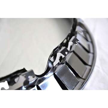 Set of 4 14" Steel Chrome 1 1/2" Deep Wheel Trim Rings