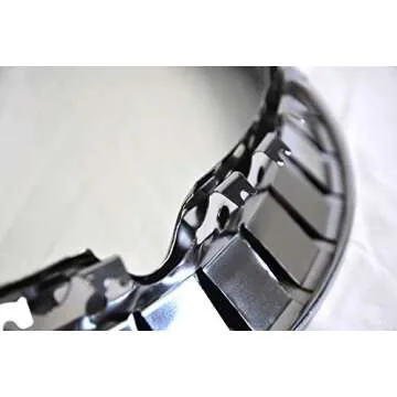 Set of 4 14" Steel Chrome 1 1/2" Deep Wheel Trim Rings