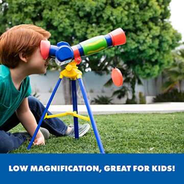 Educational Insights GeoSafari Jr. My First Kids Telescope, STEM Toy, Gift for Kids Ages 4+