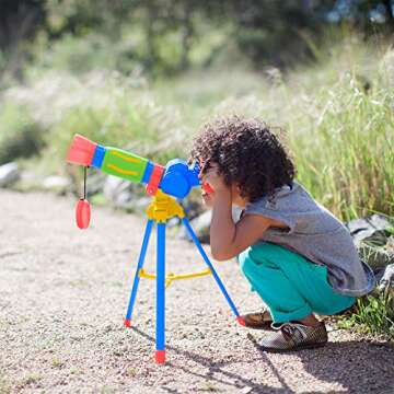 Educational Insights GeoSafari Jr. My First Kids Telescope, STEM Toy, Gift for Kids Ages 4+