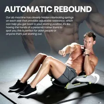 WONDER CORE SMART Ab Workout Machine for Home Fitness