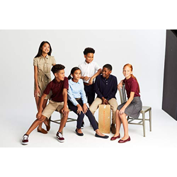 French Toast Boys' Pull-on Twill Jogger Pants for School