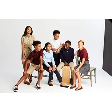 French Toast Boys' Pull-on Twill Jogger Pants for School