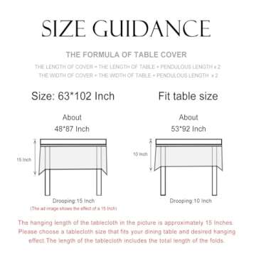 patdrea Floral Tablecloth for Elegant Dining Spaces