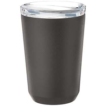 KINTO 20276 To Go Tumbler, 12.2 fl oz (360 ml), Black