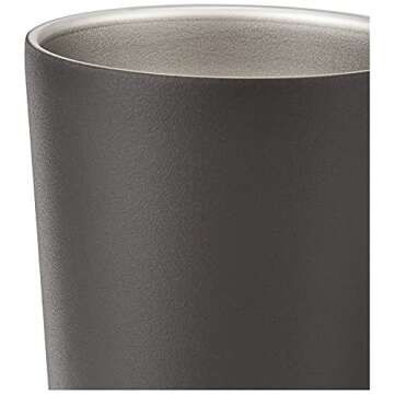 KINTO 20276 To Go Tumbler, 12.2 fl oz (360 ml), Black