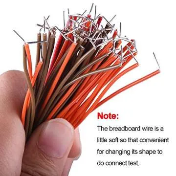 AUSTOR 560 Pieces Jumper Wire Kit 14 Lengths Assorted Preformed Breadboard Jumper Wire with Free Box