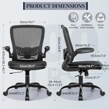 FelixKing Ergonomic Office Chair with Adjustable Height and Support