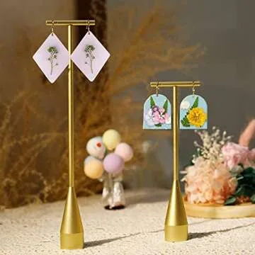 ResinWorld Earrings Molds with Varieties of Shapes and Sizes, 171Pcs Resin Jewelry Making Kit, Stud Dangle Drop Earrings Resin Molds with Hole