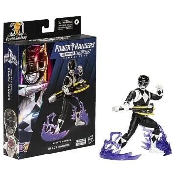 Premium Mighty Morphin Black Ranger 6-Inch Action Figure