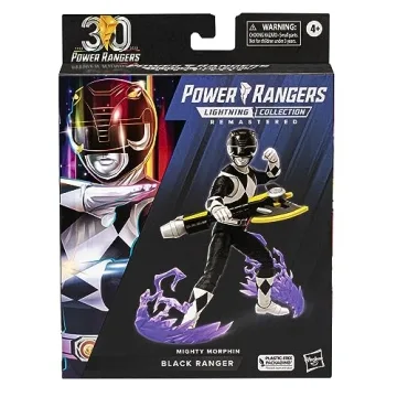 Premium Mighty Morphin Black Ranger 6-Inch Action Figure