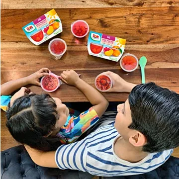 Dole Peaches in Strawberry Gel, Healthy Fruit Snacks