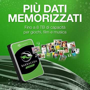 BARRACUDA 3TB SATA HDD - Reliable & High Capacity Storage