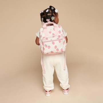 Itzy Ritzy Toddler Backpack - Adjustable Strawberry Design
