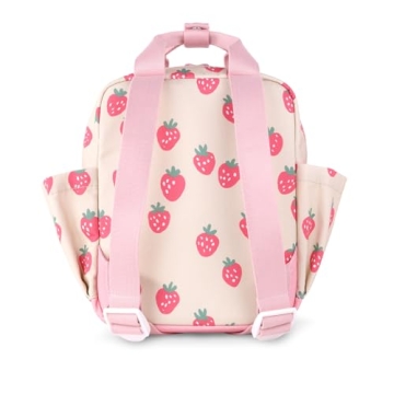 Itzy Ritzy Toddler Backpack - Adjustable Strawberry Design