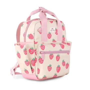 Itzy Ritzy Toddler Backpack - Adjustable Strawberry Design