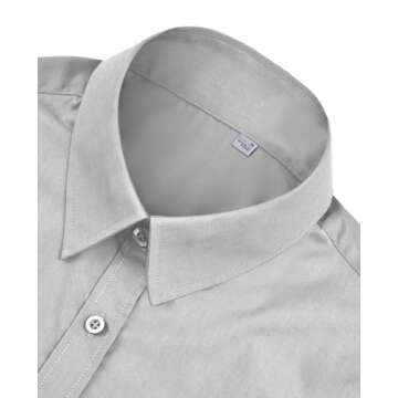 Siliteelon Long Sleeve Button Down Shirts for Women Hooked