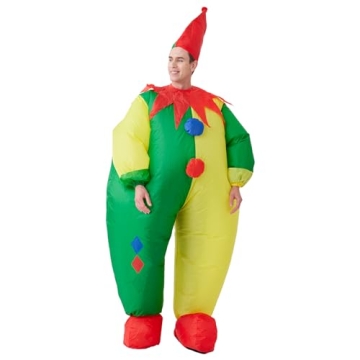 VURPOKSI Inflatable Clown Costume for Halloween and Parties