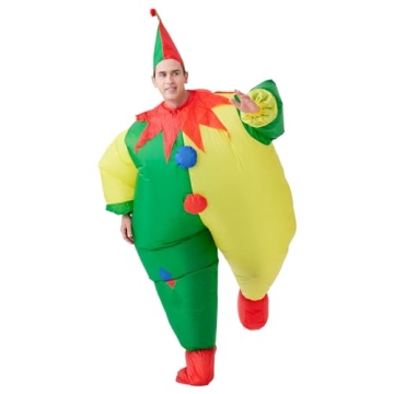 VURPOKSI Inflatable Clown Costume for Halloween and Parties