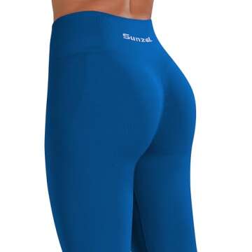 Sunzel Scrunch Butt Lifting Leggings Women High Waisted Seamless Workout Leggings Gym Tights Tummy C...