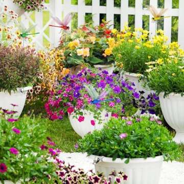 Dragonfly Bug Repellent Clips for Garden Decor