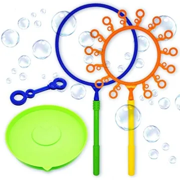 Giant Bubble Wands for Kids and Adults with Refill