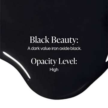 Perma Blend Black Beauty Microblading Ink - Vegan Tattoo Ink for Eyeliner (0.5 oz)