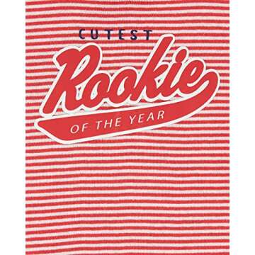 Carter's 3-Piece Giraffe Little Short Set (Grey Multi Red, 12 Months)