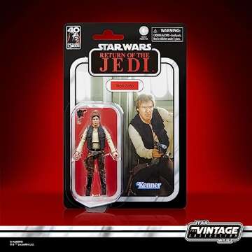 STAR WARS The Vintage Collection Han Solo, Return of The Jedi 40th Anniversary 3.75-Inch Action Figure, Ages 4 and Up
