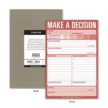 Knock Knock Make a Decision Pad for Fun Choices