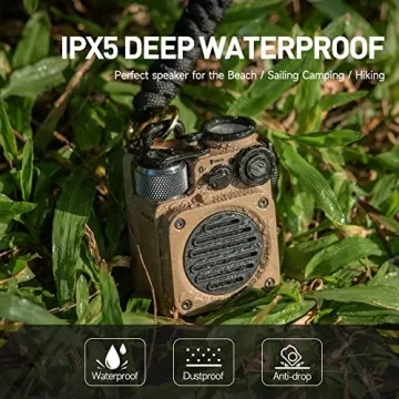 Muzen Wild Mini Portable Bluetooth Speaker for Adventure