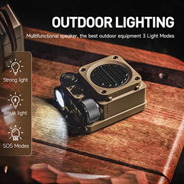 Muzen Wild Mini Portable Bluetooth Speaker for Adventure