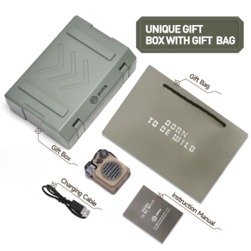 Muzen Wild Mini Portable Bluetooth Speaker for Adventure