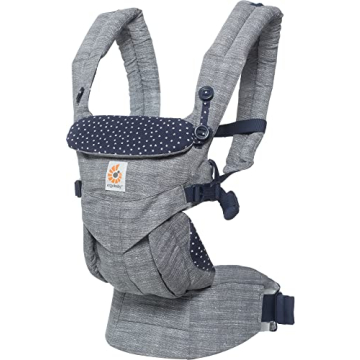 Ergobaby Omni 360 All-Position Baby Carrier for Newborn to Toddler with Lumbar Support (7-45 Pounds)...
