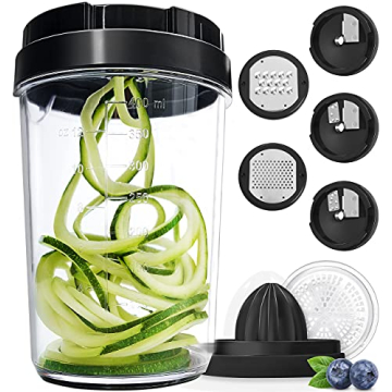 Fullstar Vegetable Spiralizer 8 in 1 Zucchini Spaghetti & Noodle Maker