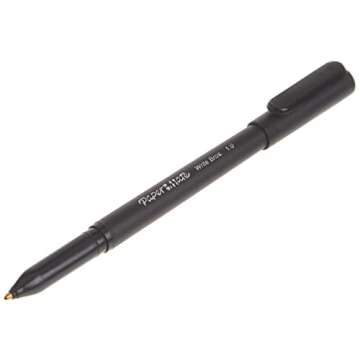 Paper Mate Ballpoint Pens, Write Bros. Black Ink Pens, Medium Point (1.0mm), 60 Count