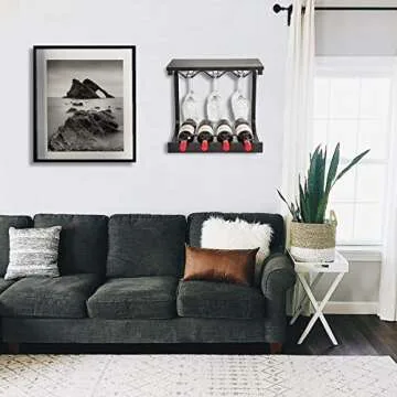 Soduku Wine Rack Espresso - Stylish & Functional Storage