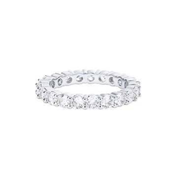 Elegant Stackable White Gold Rings for Women