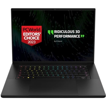Razer Blade 16 Gaming Laptop - NVIDIA GeForce RTX 4090, Intel i9, Dual Mode Mini LED - 32GB RAM, 2TB...