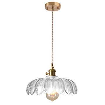 Vintage Lotus Pendant Light Farmhouse Industrial Chandelier