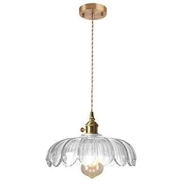 Vintage Lotus Pendant Light Farmhouse Industrial Chandelier