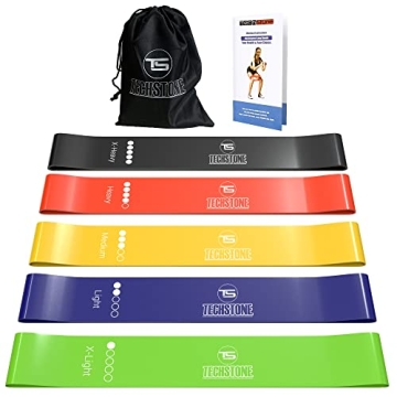 TechStone Resistance Bands Set for Versatile Home Workouts