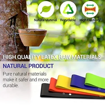 TechStone Resistance Bands Set for Versatile Home Workouts